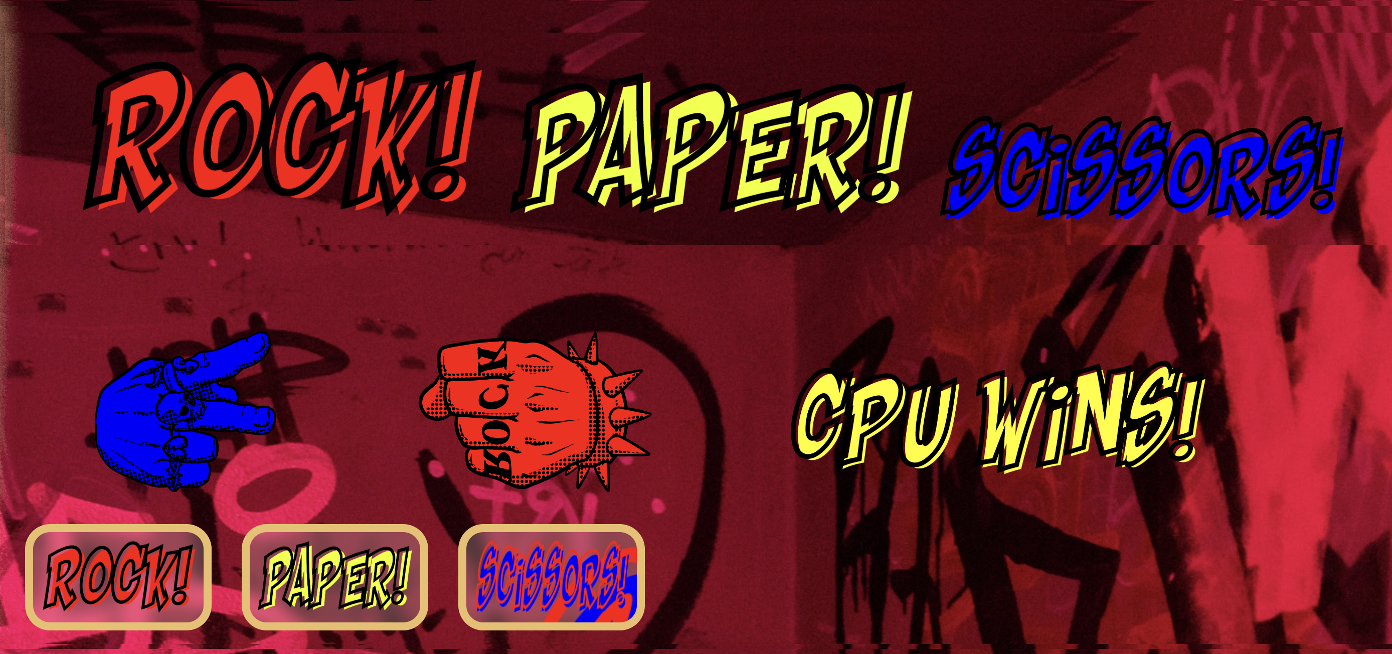 RPS: Real Punk Smackdown React Game